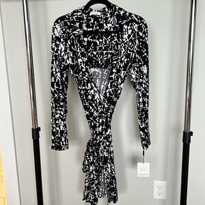 Calvin Klein wrap dress